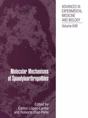 cover image of Molecular Mechanisms of Spondyloarthropathies